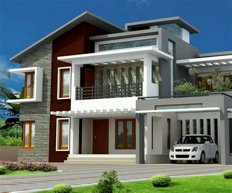 Modern bungalows exterior designs views. | Huntto.com