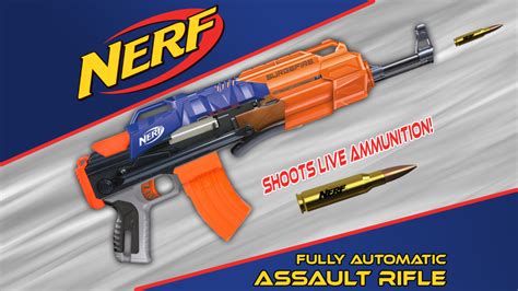 Nerf unveils new automatic assault rifle