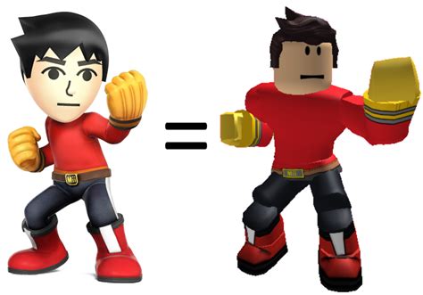 ROBLOX R15 Mii Brawler Pose by OliverTEENAGER13 on DeviantArt