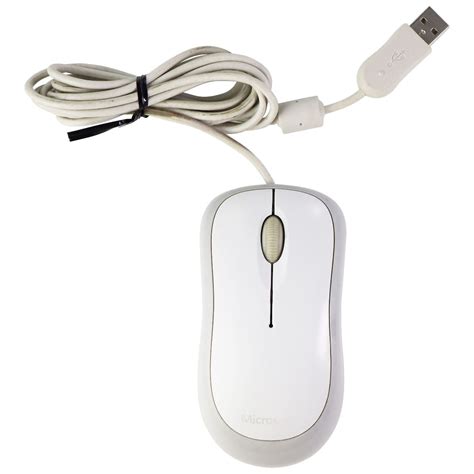 Microsoft OEM Basic Optical Mouse V2.0 - White/Gray (1113) (Used) - Walmart.com