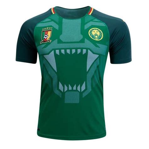 2019 2018 Cameroon Home Away Soccer Jerseys Customized Best Quality Cameroon Green White Soccer ...