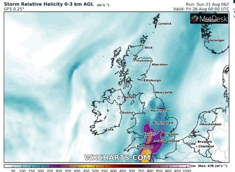 UK storm forecast: Britain to be drenched as rain batters nation in heatwave end - charts ...