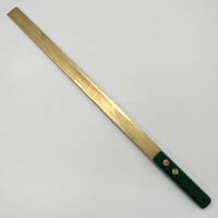 IMS Company - Flat Brass Scraper With Handle, Heavy Duty, 1" Blade ...