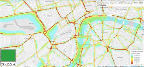 Maps Mania: The Noise Pollution Map - With Real Noise