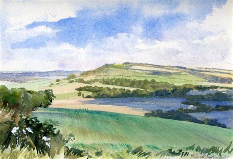 Stunning "English Countryside" Watercolor Painting Reproductions For Sale On Fine Art Prints