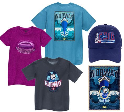 First Look at Disney Cruise Line Special Itinerary Merchandise for Norway and Iceland | Disney ...