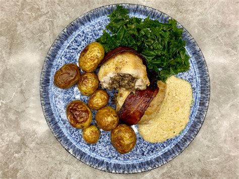 No.137 Chicken Balmoral, ‘Haggis Stuffed Chicken’ – Recipes from my kitchen, Edinburgh, Scotland