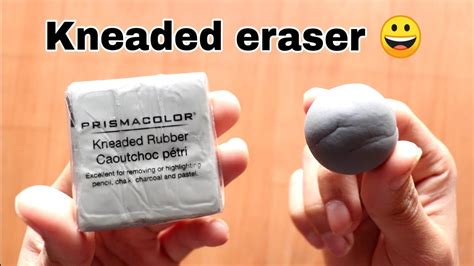 How to use Kneaded eraser ? - YouTube