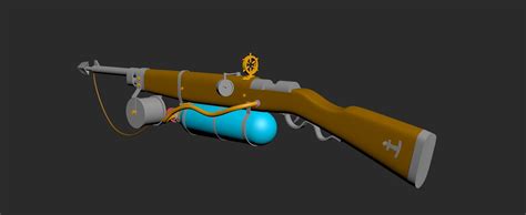 (FINISHED) Harpoon Gun — polycount