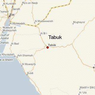 Neom Tabuk Saudi Arabia Map