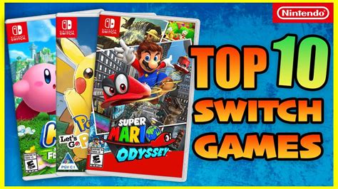 My Personal Top 10 Favorite Games On The Nintendo Switch! - YouTube