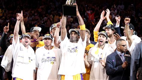 Kobe Bryant Championship Celebration