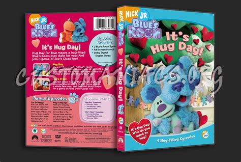 Blue's Room: It's Hug Day! dvd cover - DVD Covers & Labels by Customaniacs, id: 53583 free ...