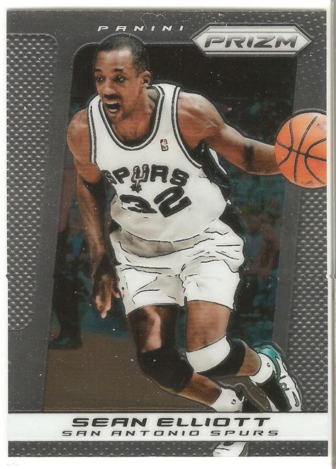 Sean Elliott #32 played for the Spurs from 1989 to 1993 and 1994 to 2001. | Spurs basketball ...