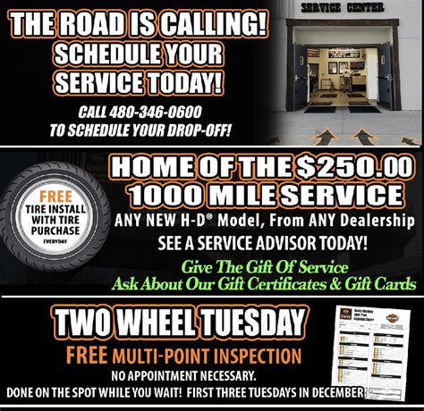 Service Specials | Superstition Harley-Davidson® | Apache Junction Arizona