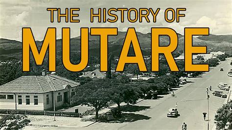 The History of Mutare (Umtali), Zimbabwe - How it all started! - YouTube