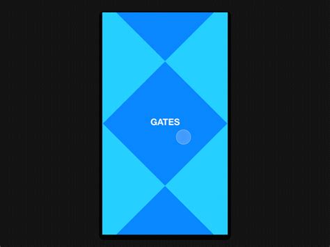 Gates transition animation Principle freebie template | free psd | UI Download