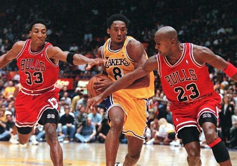 KOBE BRYANT Michael Jordan & Scottie Pippen Poster