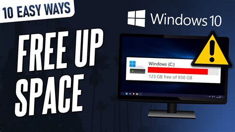 10 EASY Ways to Free Up Space on Windows 10 PC/Laptop - YouTube