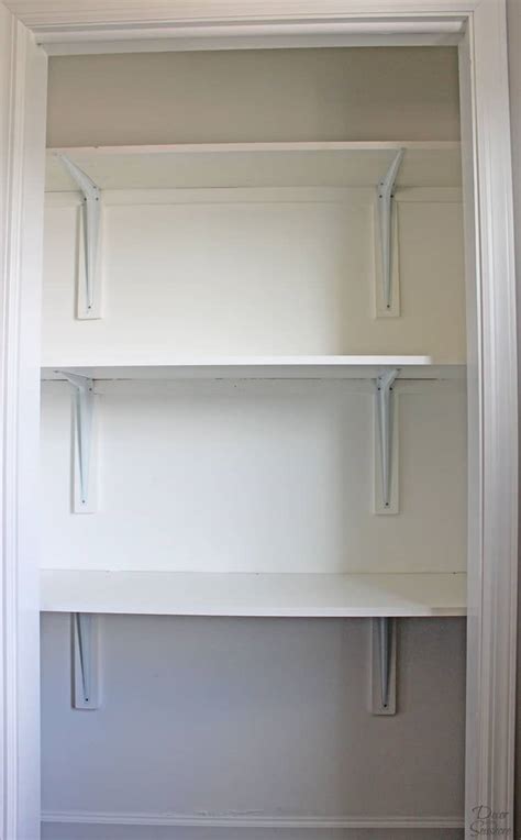 How to Make Custom Closet Shelves | DIY Closet Shelves