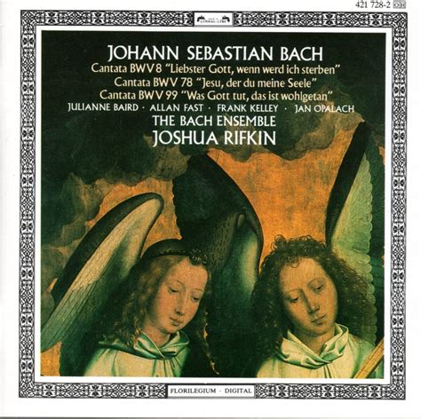 Joshua Rifkin & The Bach Ensemble - Bach Cantatas & Other Vocal Works - Discography