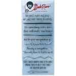 More Happy Little Bob Ross Quotes Clear Stamp Set - RubberStamps.com