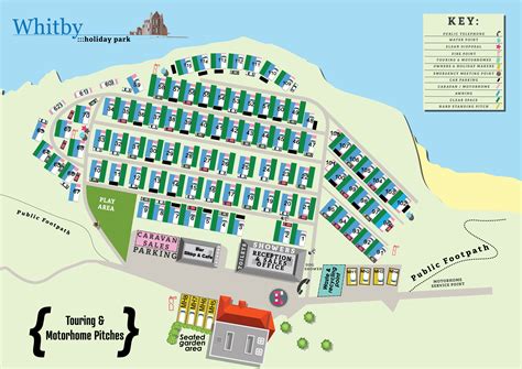 Whitby Holiday Park - Map — Coastdale Parks