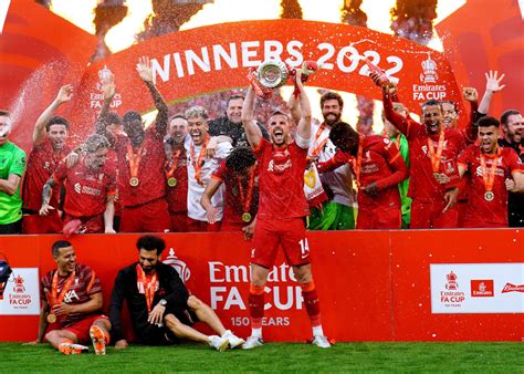 Liverpool players react to winning eighth FA Cup Final