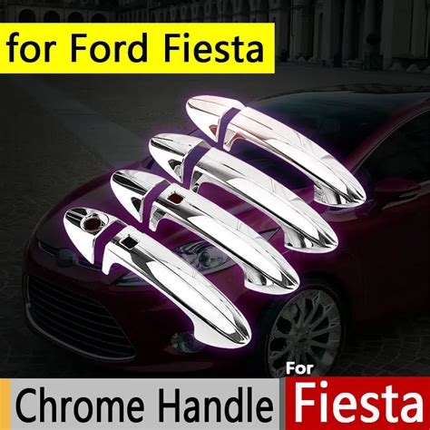 Aliexpress.com : Buy for Ford Fiesta New Fiesta Chrome Door Handle Trim ...