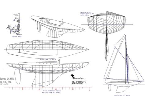 A-Class Racing Model Yacht Plans – Shearwater Boats