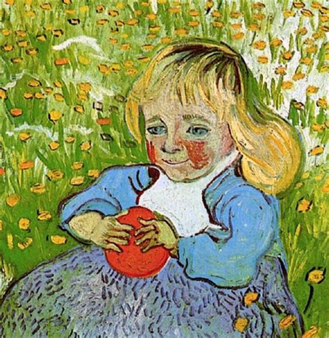 Child with Orange, 1890 - Vincent van Gogh - WikiArt.org