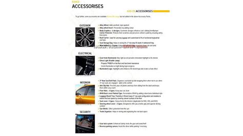 Renault Triber accessories brochure leaked - CarWale