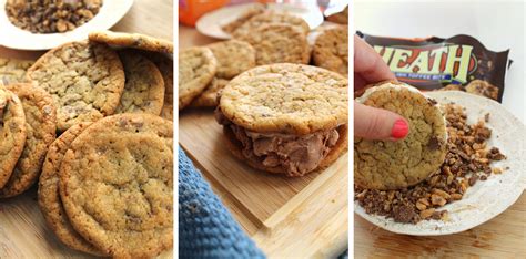 BEAUTY & THE BEARD: BEST BITES: HEATH BAR ICE CREAM SANDWICHES