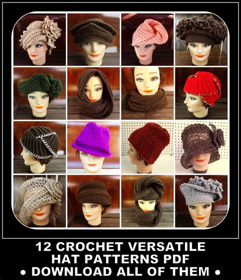 Unique Crochet and Knit Hats and Patterns by StrawberryCouture : 07/01 ...