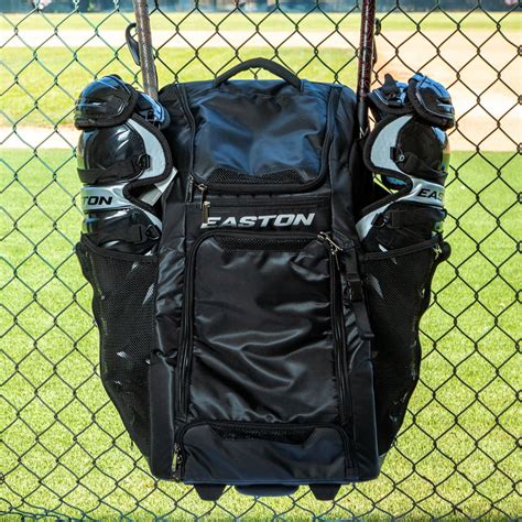 Easton Easton Catchers bat & equipment wheeled bag black - L'Entrepôt du baseball / Baseball ...