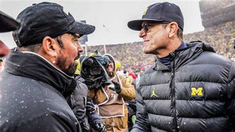 WATCH: Jim Harbaugh Asked About His Respect Level For Ryan Day, Ohio ...