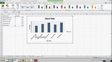 Making a Simple Bar Graph in Excel | The Learning Zone