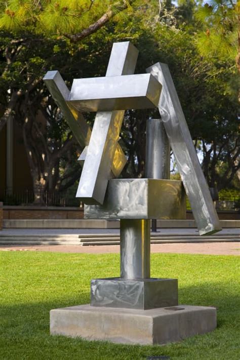 Cubi XX by David Smith at Franklin D. Murphy Sculpture Garden, Los ...