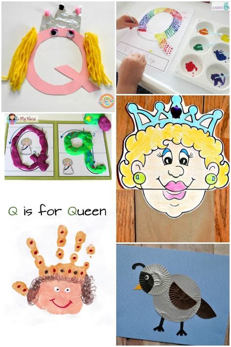 15 Quirky Letter Q Crafts & Activities | Toddler arts and crafts ...