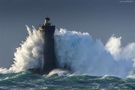 Morze, Fala, Latarnia, Morska | Lighthouse, Lighthouse storm, Beautiful ...