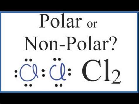 Is Cl2 Polar or Non-polar? (Chlorine Gas) - YouTube