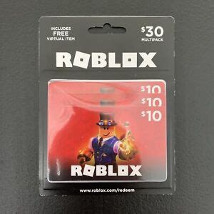 30 roblox gift card