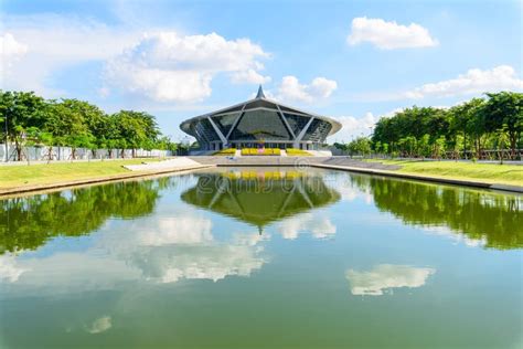 Prince Mahidol Hall Building of Mahidol University in Sunset Time Editorial Image - Image of ...