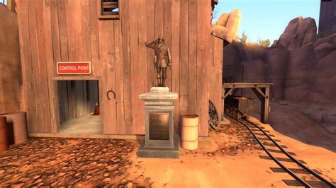 Memorial Statues Honouring Soldier Voice Actor Rick May Appear In Team Fortress 2