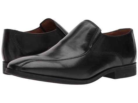 Clarks Gilman Slip (black Leather) Men's Slip-on Dress Shoes for Men - Lyst