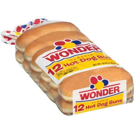 Wonder Classic Hot Dog Buns, 12 ct, 18 oz - Walmart.com