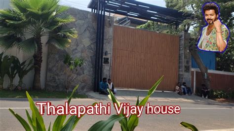 Visit Thalapathi Vijay house 2023 | Chennai ECR neelankarai Thalapathi Vijay house|actor Vijay ...