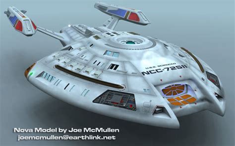 Starfleet ships — Nova-class starship by Joe McMullen