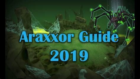 Beginners Araxxor Guide 2019 | Araxxor Ranged Guide [RuneScape 3] - YouTube