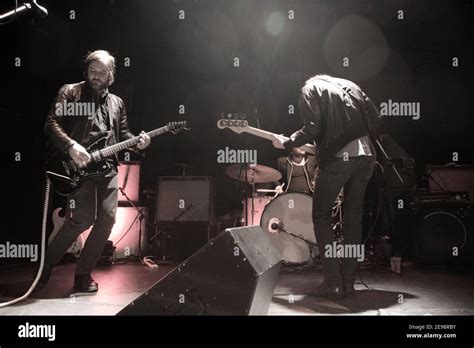 Heaven performing live on stage at The Bowery in New York Stock Photo - Alamy